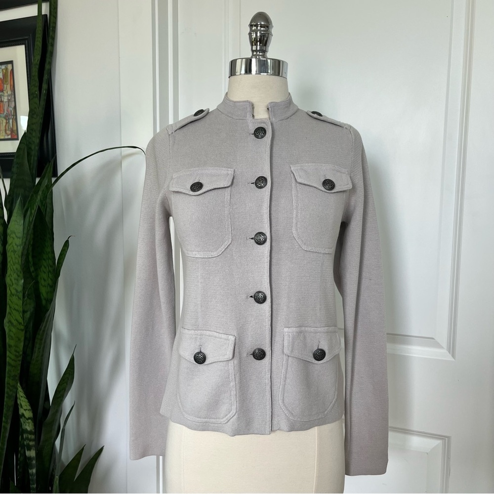 NWT Free People Knit Lightweight Military Jacket
